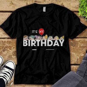 It's My Birthday Seven Dwafts Unisex Tee Adult T-shirt Kid Shirt